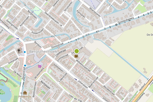 Ambulance-melding op Emmastraat, Bergschenhoek op 19 juni, kaart-overzicht
