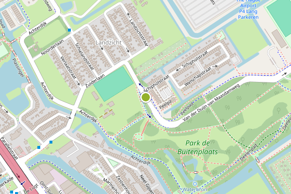 Ambulance-melding op Van der Duijn van Maasdamweg, Rotterdam op 21 juni, kaart-overzicht