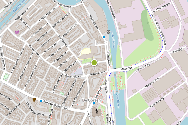 Ambulance-melding op Willem Brouwerstraat, Schiedam op 21 juni, kaart-overzicht