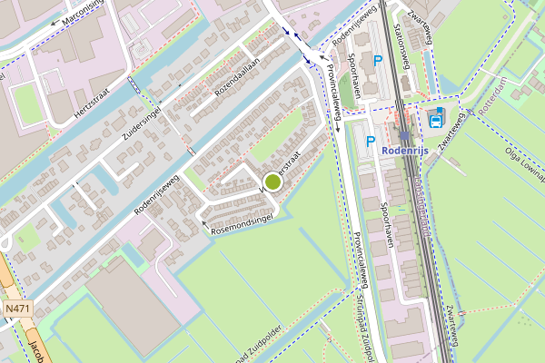 Ambulance-melding op Vosmaerstraat, Berkel en Rodenrijs op 22 juni, kaart-overzicht