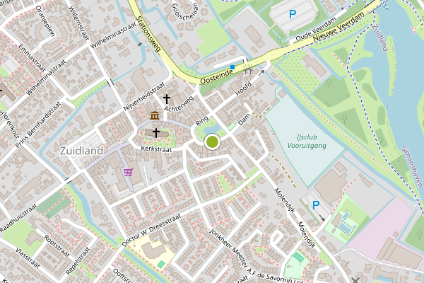 Ambulance-melding op Ring, Zuidland op 22 juni, kaart-overzicht