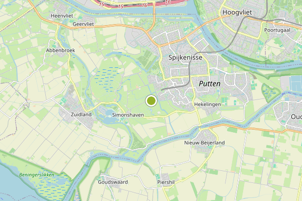 Ambulance-melding op Dallelaan Spijkeniss% op 22 juni, kaart-overzicht