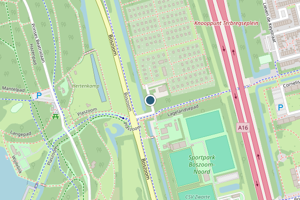 Politie-melding op Lagelandsepad, Rotterdam op 22 juni, kaart-overzicht