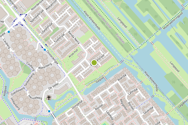 Ambulance-melding op Boeroestraat, Capelle aan den IJssel op 22 juni, kaart-overzicht