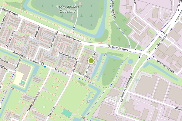 Ambulance-melding op Nabuccostraat, Hoogvliet op 22 juni, kaart-overzicht