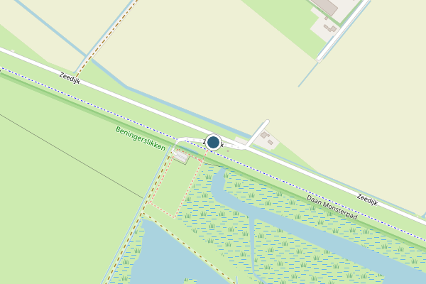 Politie-melding op Zeedijk, Zuidland op 23 juni, kaart-overzicht