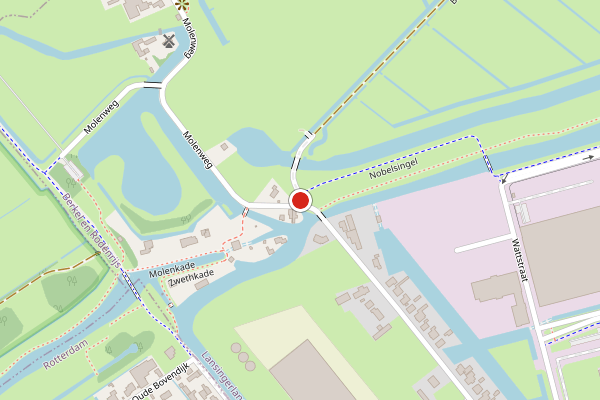 Brandweer-melding op Boezemweg, Berkel en Rodenrijs op 24 juni, kaart-overzicht