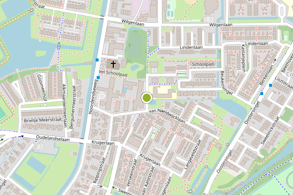 Ambulance-melding op Pastoor Velthuijsestraat, Berkel en Rodenrijs op 24 juni, kaart-overzicht