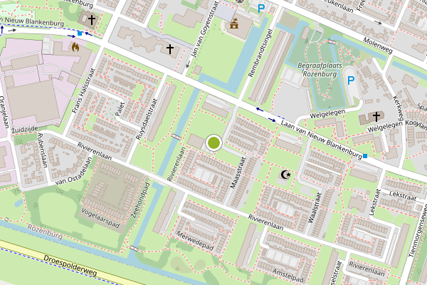 Ambulance-melding op Rotterdam op 25 juni, kaart-overzicht
