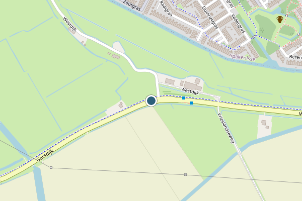 Politie-melding op Garsdijk, Hekelingen op 26 juni, kaart-overzicht