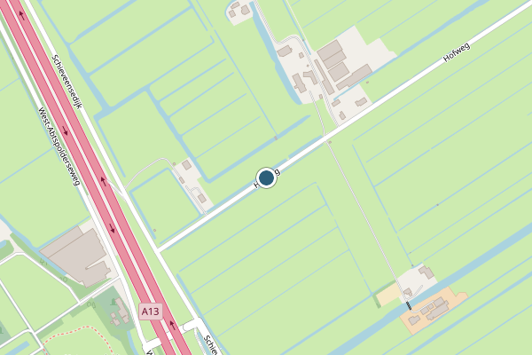 Politie-melding op Hofweg, Rotterdam op 26 juni, kaart-overzicht