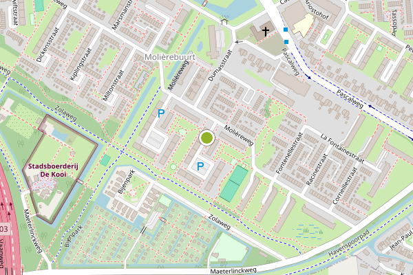 Ambulance-melding op Rousseaustraat, Rotterdam op 26 juni, kaart-overzicht
