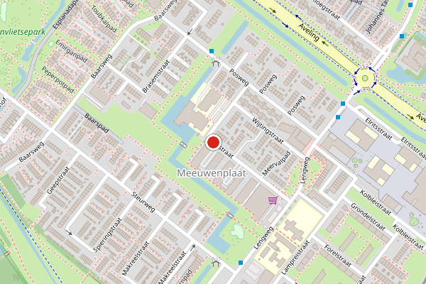 Brandweer-melding op Alverstraat, Hoogvliet op 26 juni, kaart-overzicht