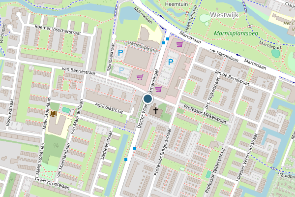 Politie-melding op dr. Wiardi Beckmansingel, Vlaardingen op 27 juni, kaart-overzicht