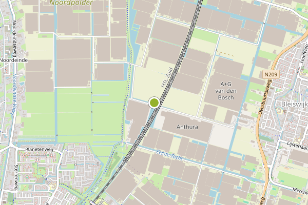 Ambulance-melding op aanrijden, Berkel en Rodenrijs op 27 juni, kaart-overzicht
