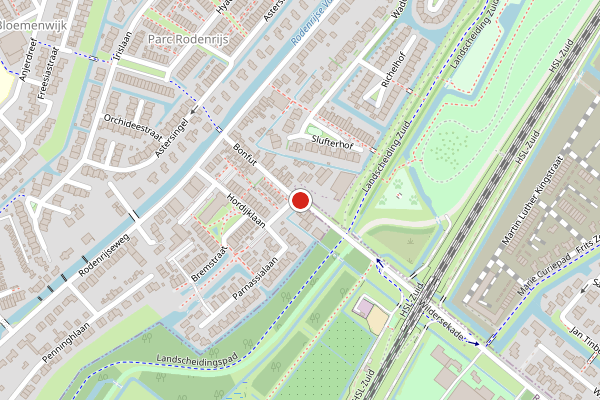 Brandweer-melding op Wildersekade, Berkel en Rodenrijs op 27 juni, kaart-overzicht