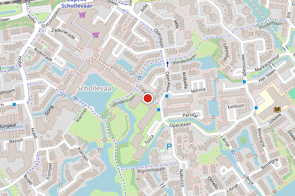 Brandweer-melding op Fidelio, Capelle aan den IJssel op 27 juni, kaart-overzicht
