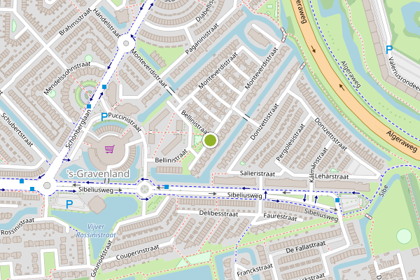 Ambulance-melding op Bellinistraat, Capelle aan den IJssel op 27 juni, kaart-overzicht